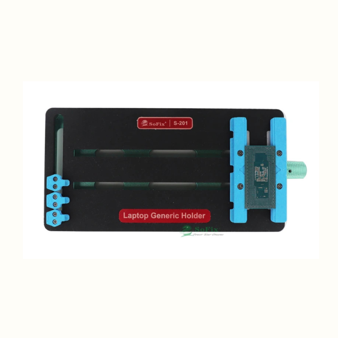 S-201 Generic Logic Board Holder – Precision and Stability for Device Repairs S-201 Generic Logic Board Holder – Precision and Stability for Device Repairs
